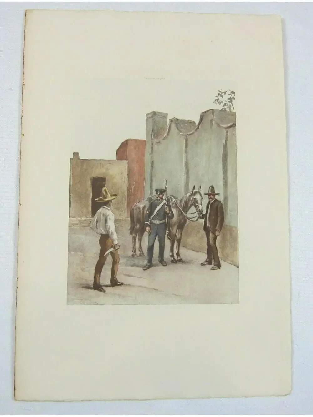 Antique 1892 Print